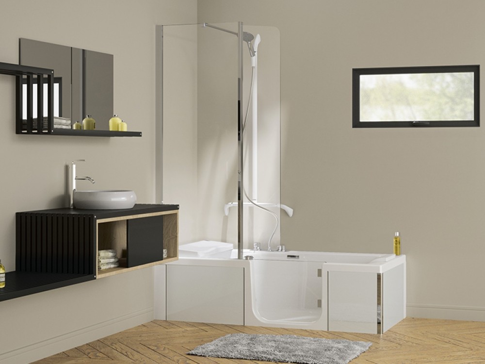 Duo : baignoire / douche Entreprise Pierrel - 88100 Taintrux 03.29.55 .42.99.