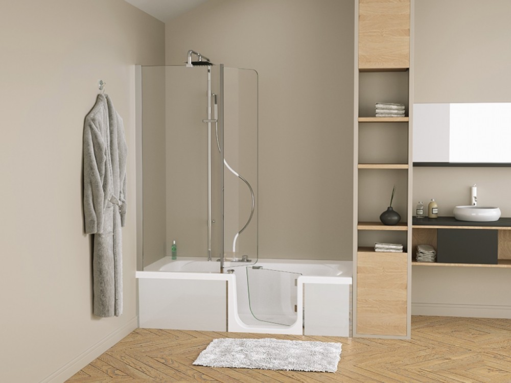 Duo : baignoire / douche Entreprise Pierrel - 88100 Taintrux 03.29.55 .42.99.