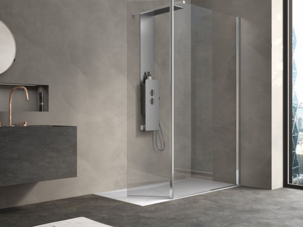 Installation de paroi de douche - Entreprise Pierrel 88100 Taintrux (40)